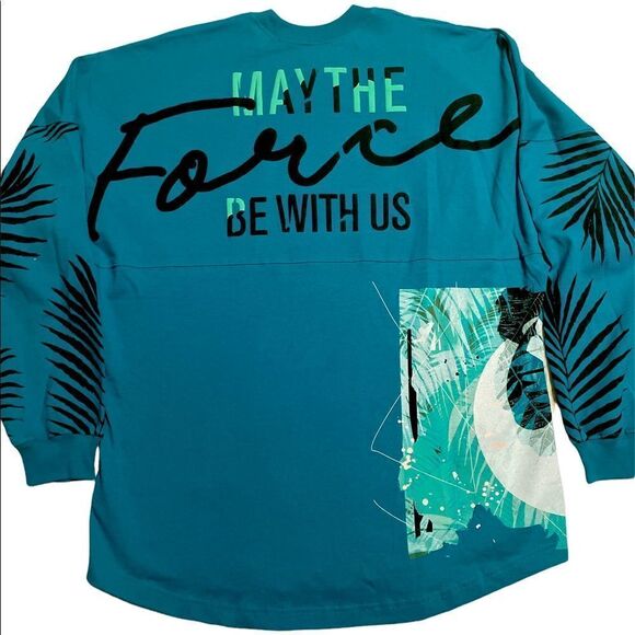 NWT Disney Parks | Star Wars Spirit Jersey | May the Force Be with you | Rebel - Picture 1 of 4